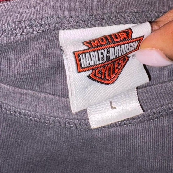 Harley-Davidson Women’s Long Sleeve Raglan - Picture 4 of 4